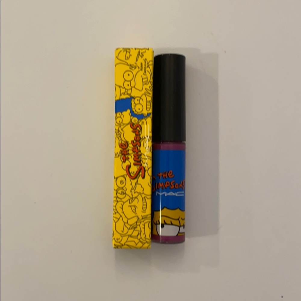 MAC Cosmetics LE The Simpsons Lipglass NIB